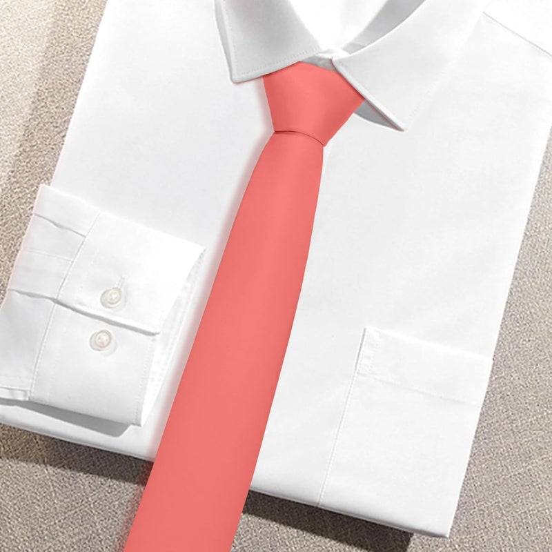 Junmaxroad Store Boys Black Tie Satin Solid Color Necktie for Teen Wedding School Graduation with Gift Box - Image 2
